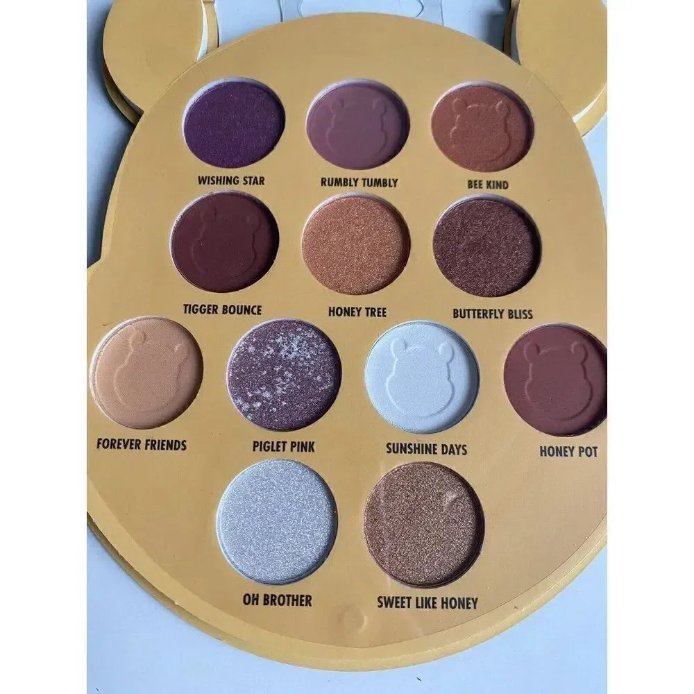 Taste Beauty Winnie The Pooh Eyeshadow Palette 12 Colors Shimmer‎ Matte NEW